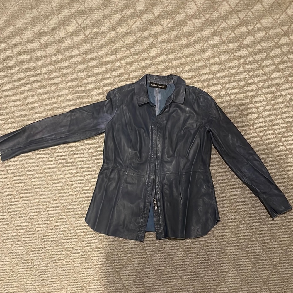 Unlined Genuine Leather Shirt/Jacket